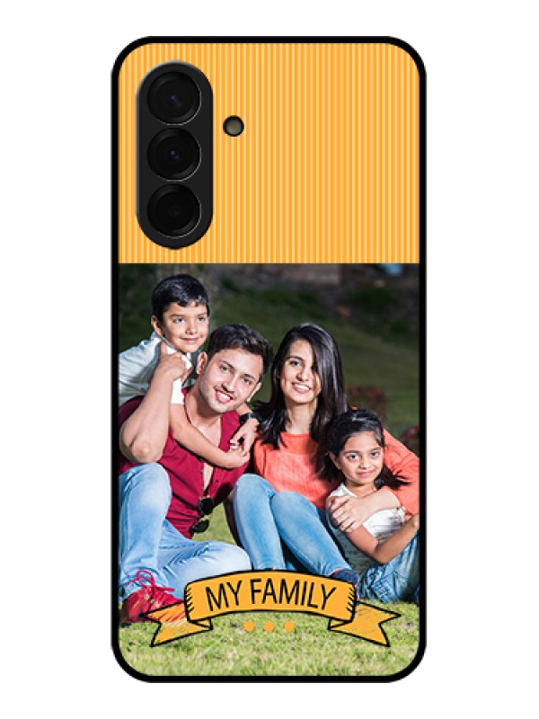 Custom Galaxy A36 5G Custom Metal Phone CaseWooden Texture Design