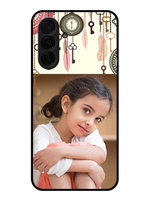 Custom Galaxy A36 5G Custom Metal Phone CaseQuote With Acrylic Painting Design