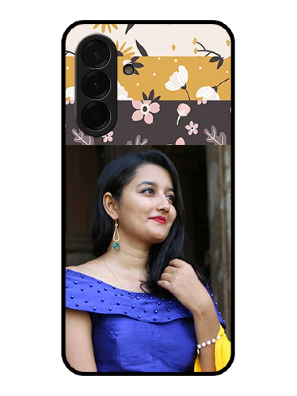 Custom Galaxy A36 5G Custom Metal Phone CaseYou and Me Heart Design