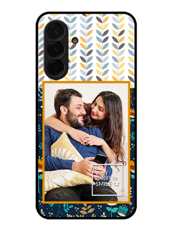 Custom Galaxy A36 5G Custom Metal Phone CaseWith Photo And Ethnic Design