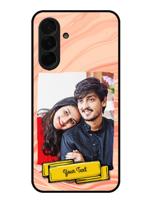 Custom Galaxy A36 5G Custom Metal Phone CasePhoto Wedding Design