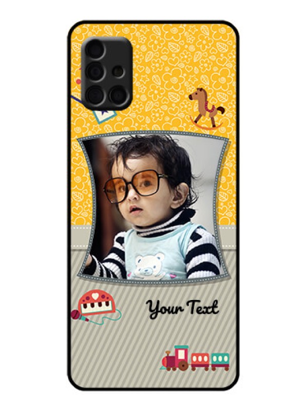 Custom Galaxy A51 Custom Metal Phone Case - Baby Picture Upload Design