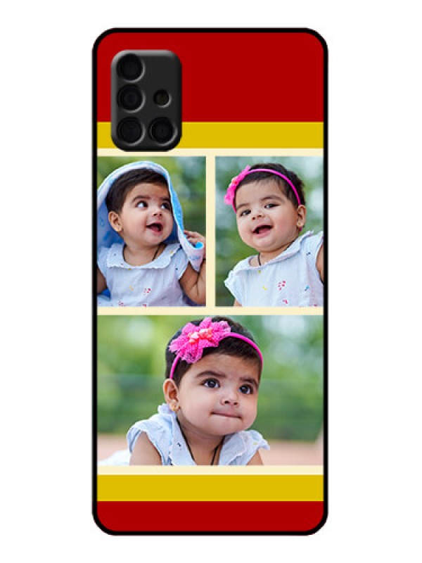 Custom Galaxy A51 Custom Metal Phone Case - Multiple Pic Upload Design