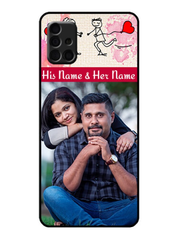 Custom Galaxy A51 Custom Metal Phone Case - You And Me Case Design