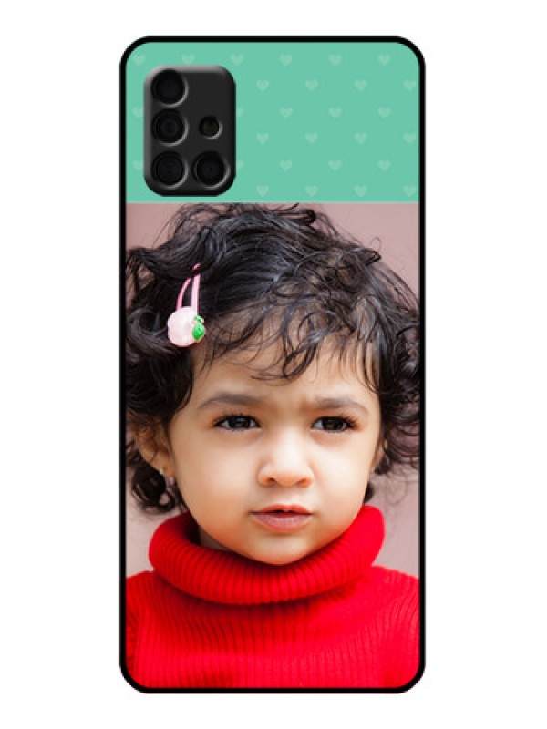 Custom Galaxy A51 Custom Metal Phone Case - Lovers Picture Design