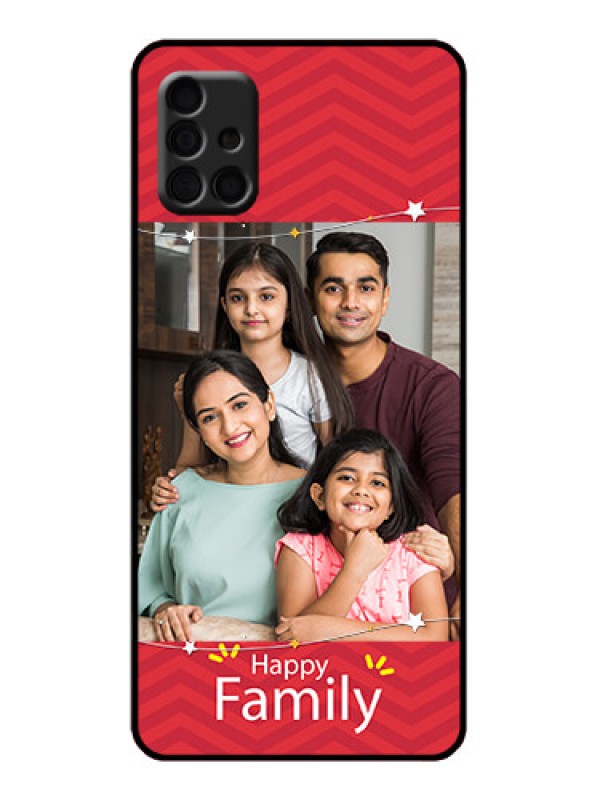 Custom Galaxy A51 Custom Metal Phone Case - Happy Family Design