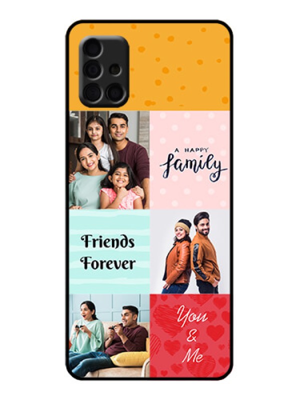 Custom Galaxy A51 Custom Metal Phone Case - Images With Quotes Design