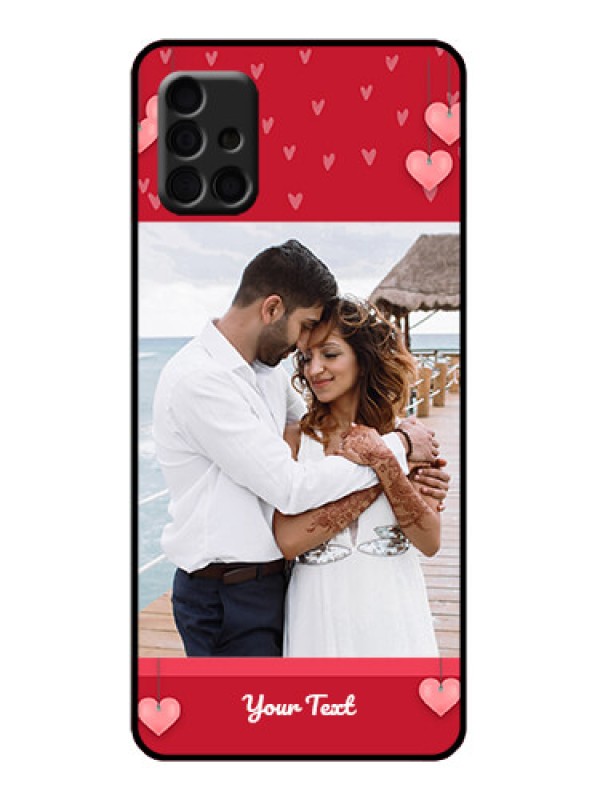 Custom Galaxy A51 Custom Metal Phone Case - Valentines Day Design