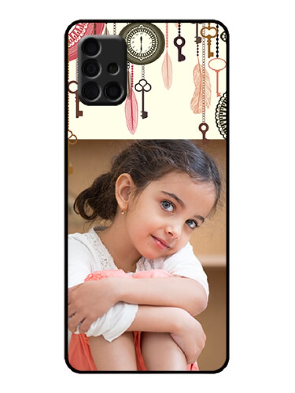 Custom Galaxy A51 Custom Metal Phone Case - Boho Style Design