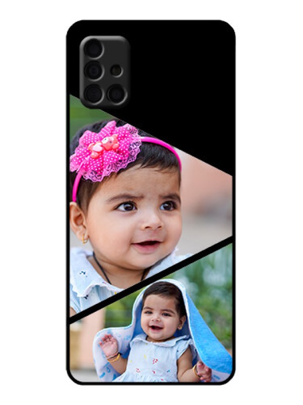 Custom Galaxy A51 Custom Metal Phone Case - Semi Cut Design