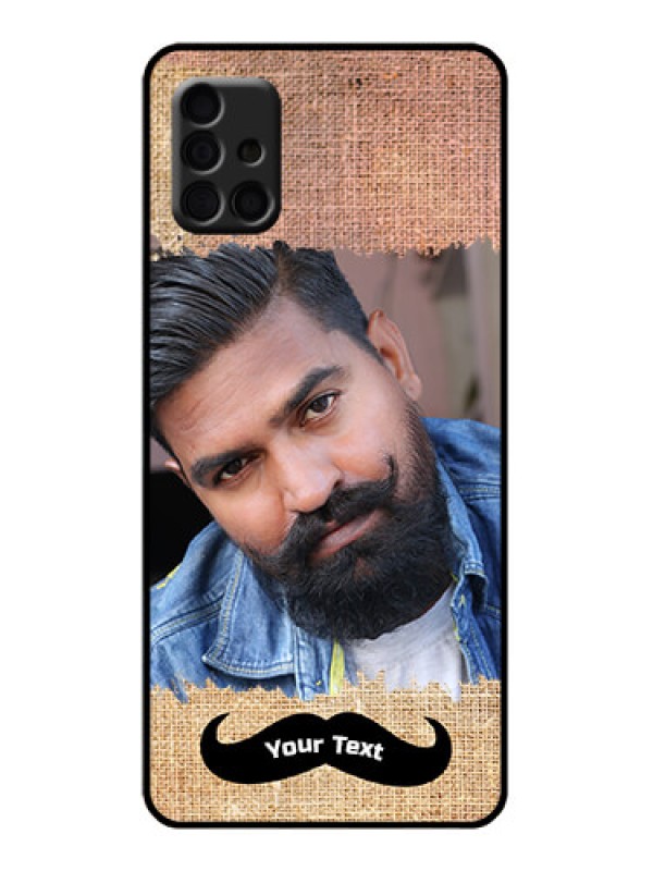 Custom Galaxy A51 Custom Metal Phone Case - With Texture Design