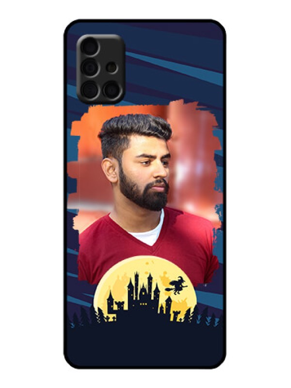 Custom Galaxy A51 Custom Metal Phone Case - Halloween Witch Design