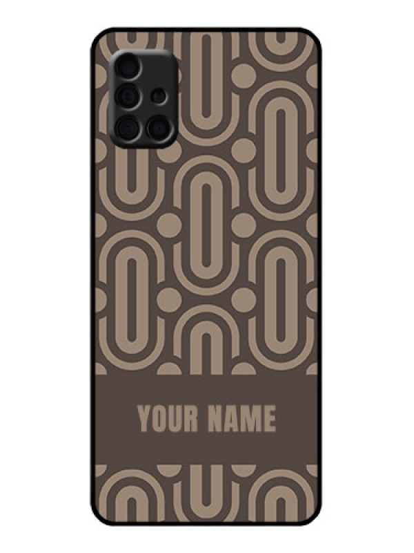 Custom Galaxy A51 Custom Metal Phone Case - Captivating Zero Pattern Design
