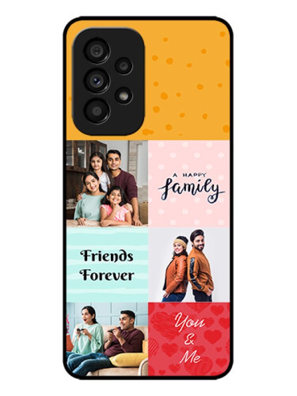 Custom Galaxy A53 5G Custom Metal Phone CaseImages With Quotes Design