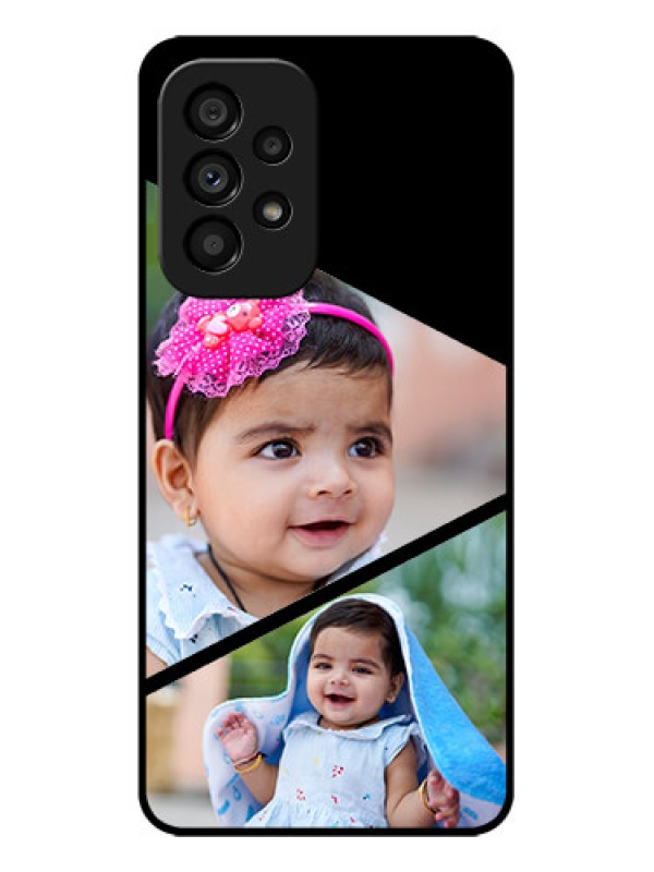 Custom Galaxy A53 5G Custom Metal Phone CaseSemi Cut Design