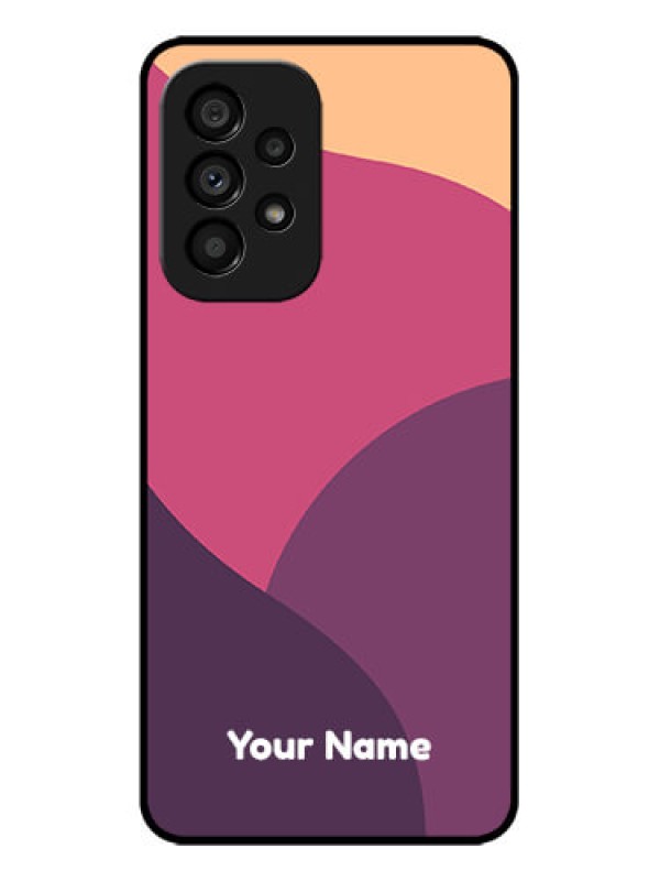 Custom Galaxy A53 5G Custom Metal Phone CaseMixed Multi - Colour Abstract Art Design