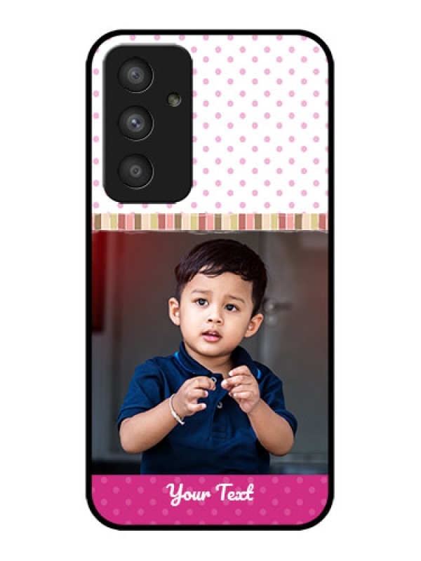 Custom Galaxy A54 5G Custom Metal Phone CaseCute Girls Cover Design