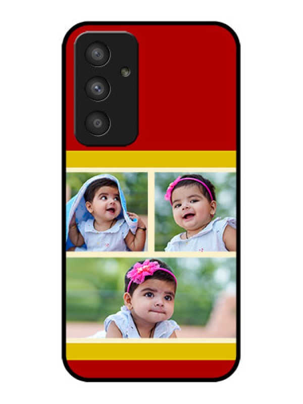 Custom Galaxy A54 5G Custom Metal Phone CaseMultiple Pic Upload Design