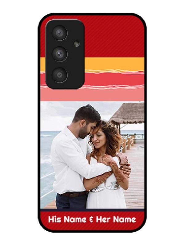 Custom Galaxy A54 5G Custom Metal Phone CaseColorful Case Design