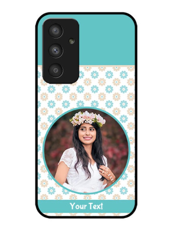 Custom Galaxy A54 5G Custom Metal Phone CaseBeautiful Flowers Design