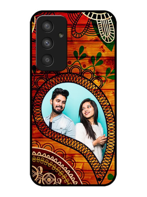 Custom Galaxy A54 5G Custom Metal Phone CaseAbstract Colorful Design