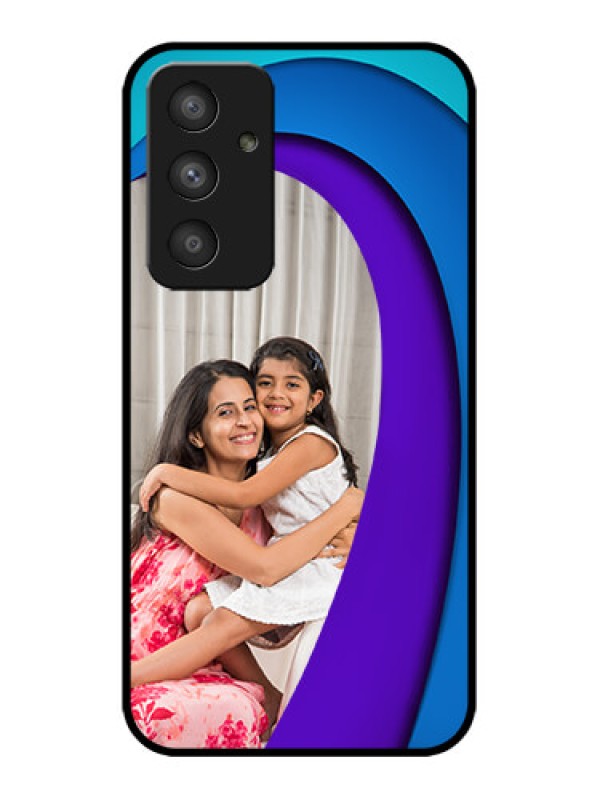 Custom Galaxy A54 5G Custom Metal Phone CaseSimple Pattern Design
