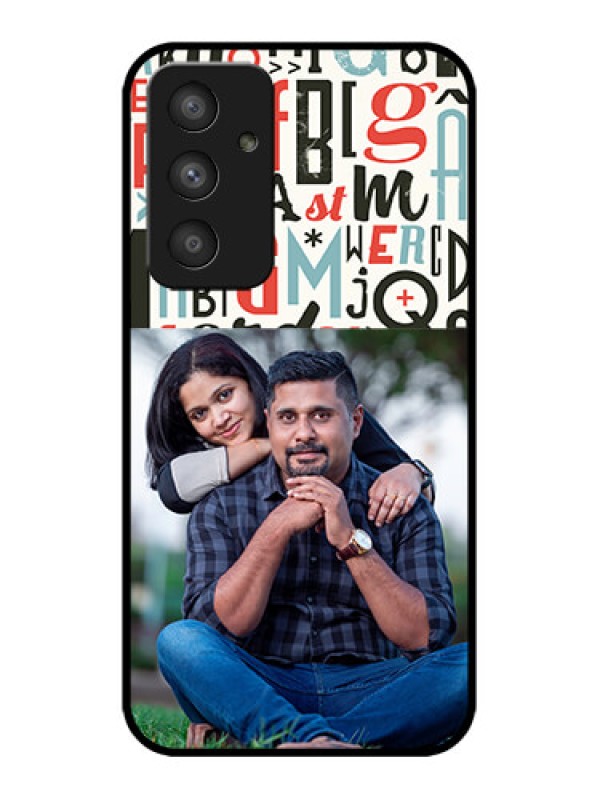Custom Galaxy A54 5G Custom Metal Phone CaseAlphabet Design
