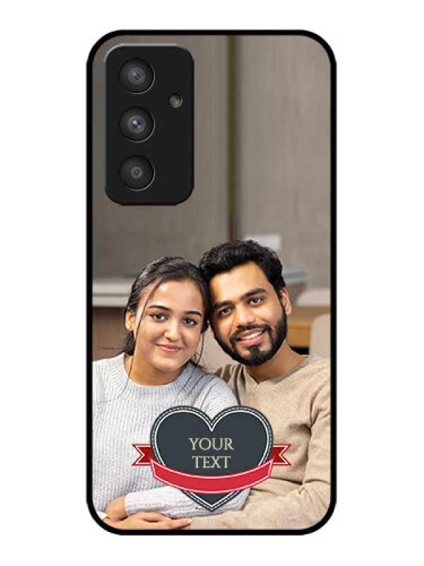 Custom Galaxy A54 5G Custom Metal Phone CaseJust Married Couple Design