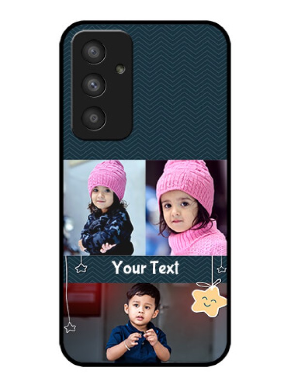 Custom Galaxy A54 5G Custom Metal Phone CaseHanging Stars Design