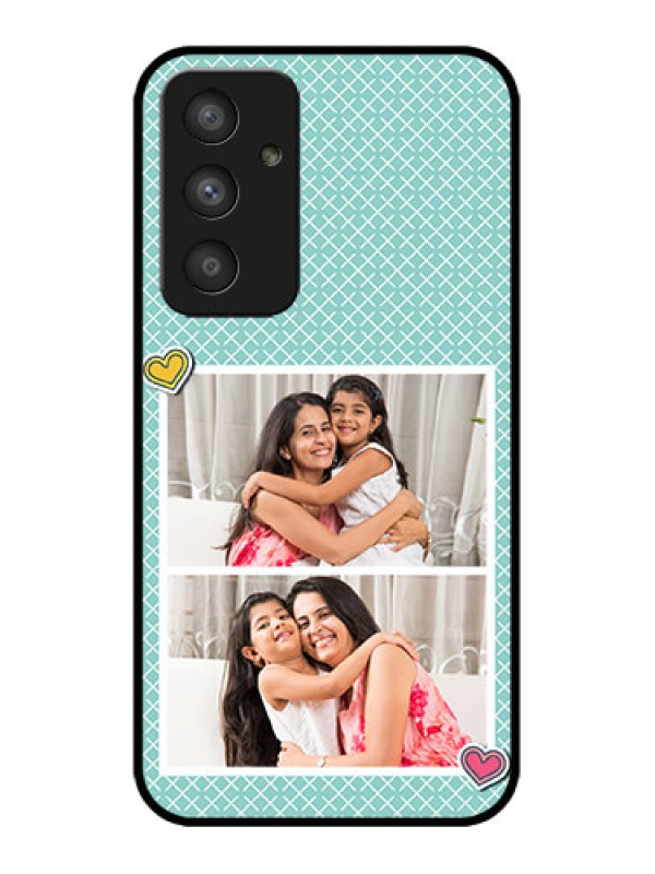 Custom Galaxy A54 5G Custom Metal Phone Case2 Image Holder With Pattern Design