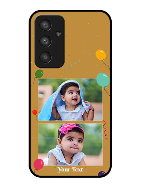 Custom Galaxy A54 5G Custom Metal Phone CaseImage Holder With Birthday Celebrations Design