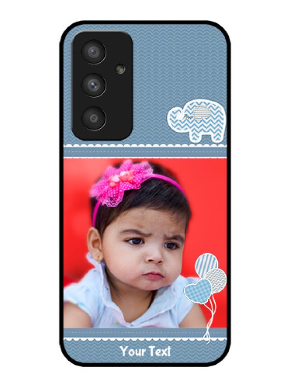 Custom Galaxy A54 5G Custom Metal Phone CaseWith Kids Pattern Design