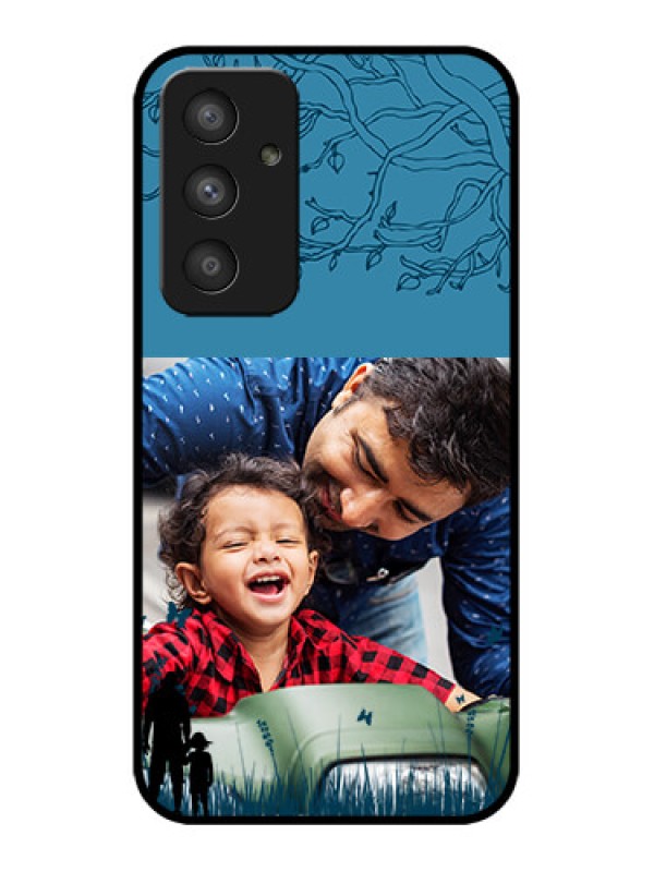 Custom Galaxy A54 5G Custom Metal Phone CaseBest Dad Design