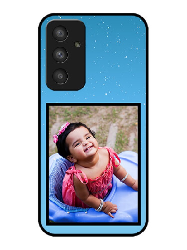 Custom Galaxy A54 5G Custom Metal Phone CaseWave Pattern Colorful Design