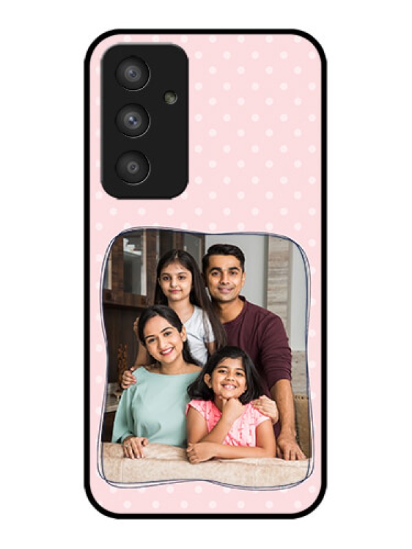 Custom Galaxy A54 5G Custom Metal Phone CaseFamily With Dots Design