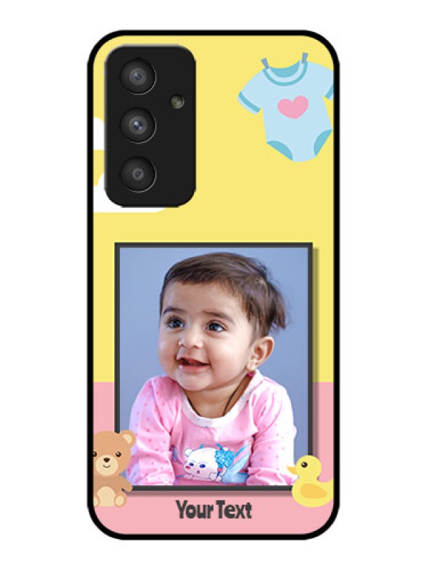 Custom Galaxy A54 5G Custom Metal Phone CaseKids 2 Color Design