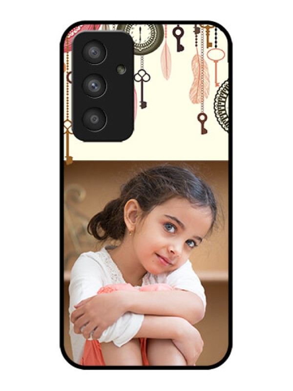 Custom Galaxy A54 5G Custom Metal Phone CaseBoho Style Design