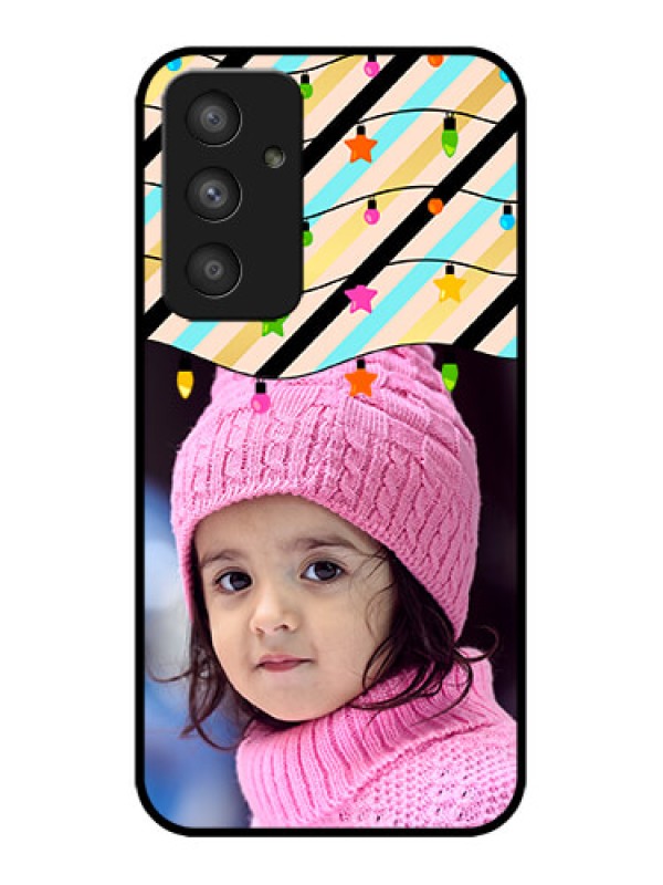 Custom Galaxy A54 5G Custom Metal Phone CaseLights Hanging Design