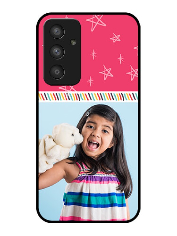 Custom Galaxy A54 5G Custom Metal Phone CaseLine Art Design