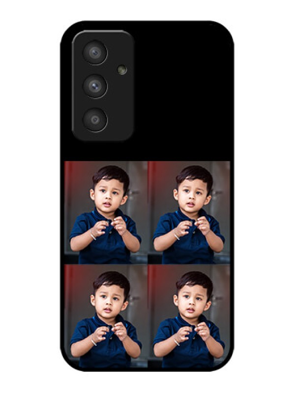 Custom Galaxy A54 5G Custom Metal Phone Case4 Image Holder Design