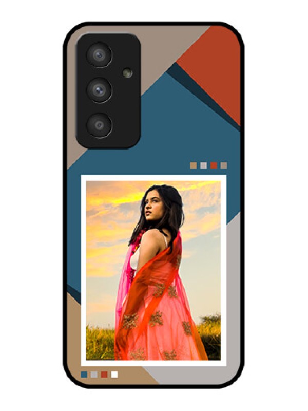 Custom Galaxy A54 5G Custom Metal Phone CaseRetro Color Pallet Design