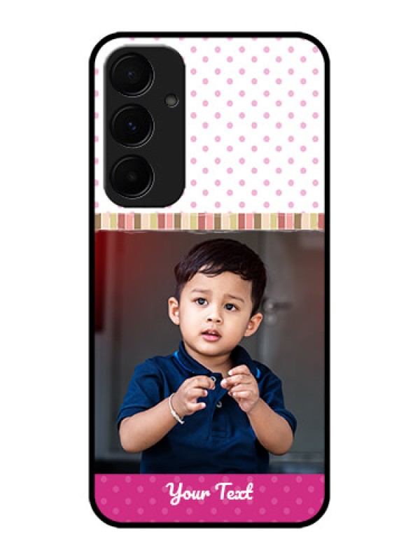 Custom Galaxy A55 5G Custom Metal Phone CaseCute Girls Cover Design