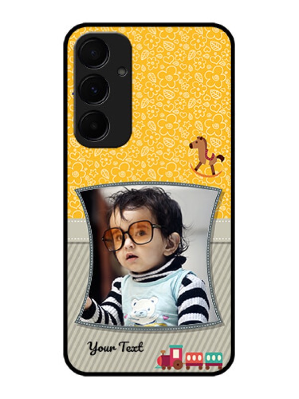 Custom Galaxy A55 5G Custom Metal Phone CaseBaby Picture Upload Design