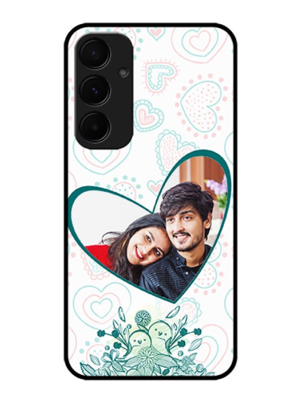 Custom Galaxy A55 5G Custom Metal Phone CasePremium Couple Design