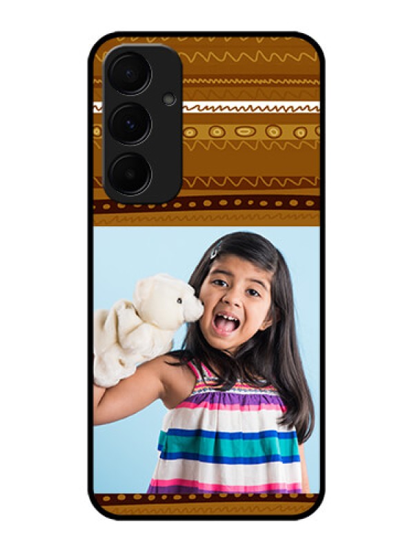 Custom Galaxy A55 5G Custom Metal Phone CaseFriends Picture Upload Design