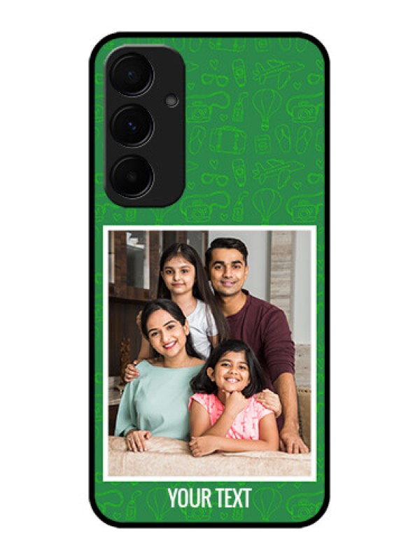 Custom Galaxy A55 5G Custom Metal Phone CasePicture Upload Design