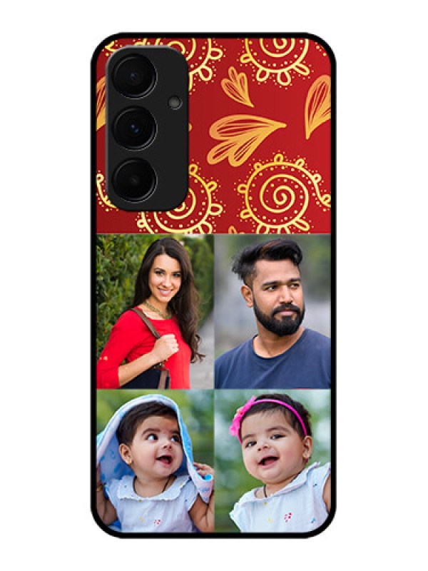 Custom Galaxy A55 5G Custom Metal Phone Case4 Image Traditional Design