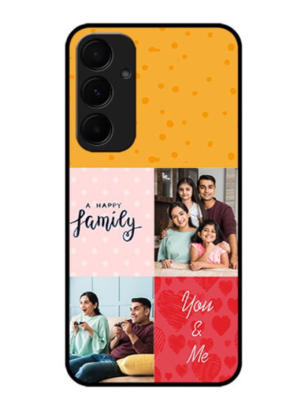 Custom Galaxy A55 5G Custom Metal Phone CaseImages With Quotes Design