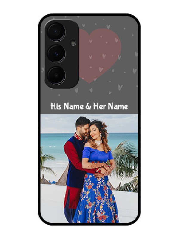 Custom Galaxy A55 5G Custom Metal Phone CaseBuy Love Design With Photo Online