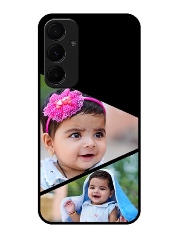 Custom Galaxy A55 5G Custom Metal Phone CaseSemi Cut Design